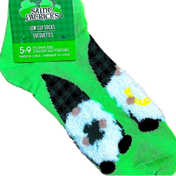🌟2 for 15 Accessories St Pattys Day Socks New Festive Fun Ankle